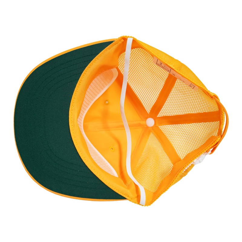 [happybeans] School Cap School Hat Baseball Cap Yellow S/M/L/LL G-1