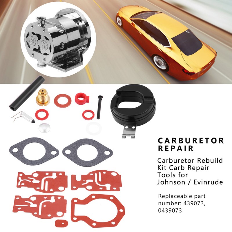 Carburetor Rebuild Kit Carb Repair Tools for Johnson / Evinrude