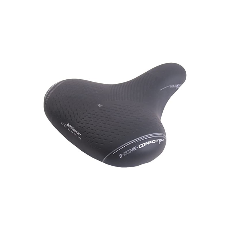 Selle Bassano Unisex-Adult Volare Sattel, schwarz, XL
