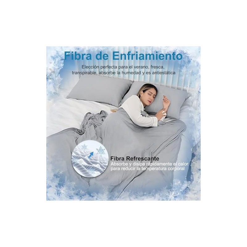 Cooling Blanket Suave Cómodo Cobija Enfriamiento Adecuado Personas Calor Dormir