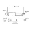 12V Electric Micro Linear Actuator Electric Mini Motion Actuator 150N