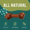 Gnawturals Rawhide Free Dog Chews | Ribbed Bones | for