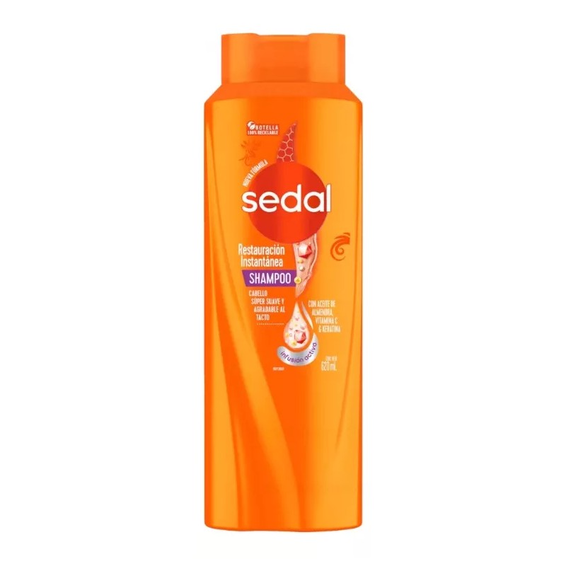 Sedal Shampoo Sedal Restauración Instantánea 620 Ml