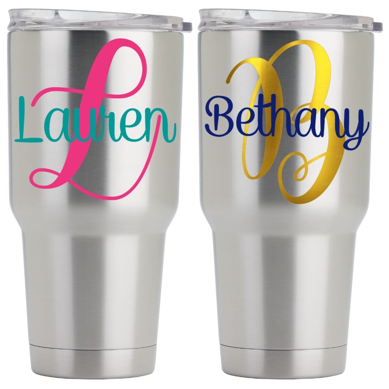 Yeti Decals for Women, Your Choice of Color & Style