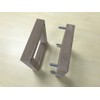 slipGrip 2-Part Foundry Wood Flask for Sand Casting Jewelry Or
