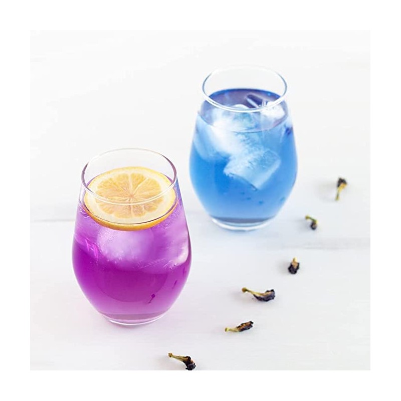 Butterfly pea Flowers Whole 2 lb. Dried Herb 100% by