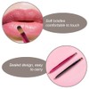 YongXiangPeng 2 Pcs Dual End Lipstick Brushes Portable Retractable Lip