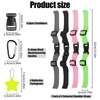 GOWTX 4Pcs Backpack Chest Strap, Sternum Strap Secures for Backpack,