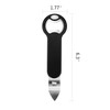 KITCHENDAO Magnetic Fridge Bottle Opener, Manual Stainless Steel Bottle Opener