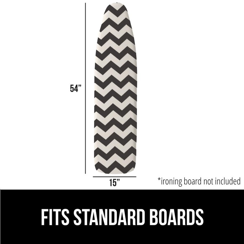 GORILLA GRIP The Original Ironing Board Cover and Pad, Silicone