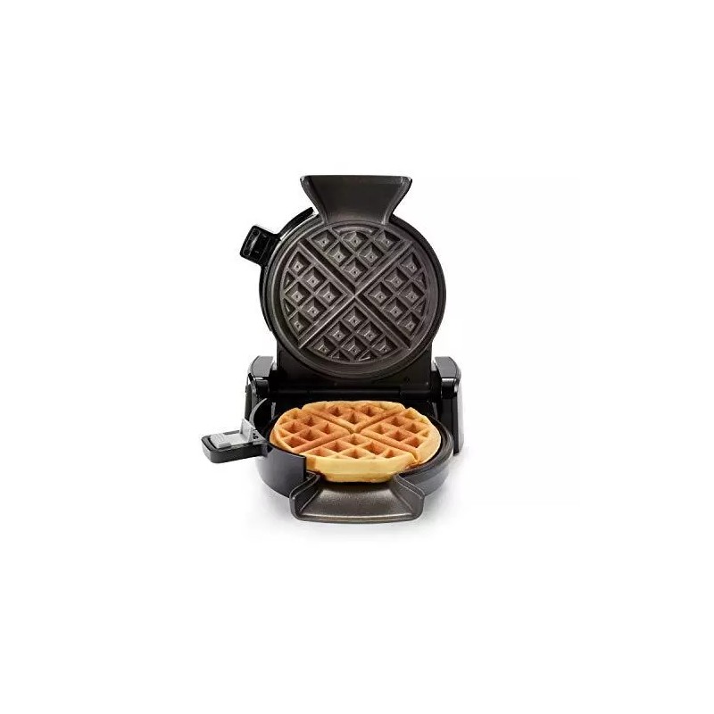 Oster 2110002 DiamondForce Vertical Waffle Maker, One Size, Dark Metallic