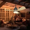 Bsteciar 36" Ceiling Fans with Lights, Remote Control + APP