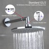LUOFANT Shower Head Elbow Adapter, Shower Arm Elbow Adapter for