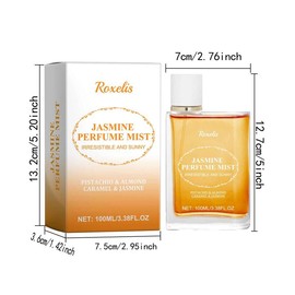 Roxelis Gorgeous Women's Eau de Toilette – All-Day Fresh Jasmine Floral & Woody Vibe