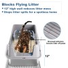 Generic Extra Large Cat Litter Box Stainless Steel Litter Box