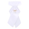 Horse Riding Stock Tie Equestrian Pre Tied Brooch Cotton Adult