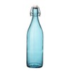 Bormioli Rocco Giara Bottle, Sky Blue (Pack of 6)