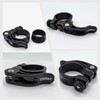 TIKBRO Bike Seat Clamp Quick Release or Screw Lock Styles