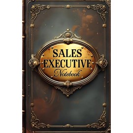 Sales executive notebook: lined journal for men women work