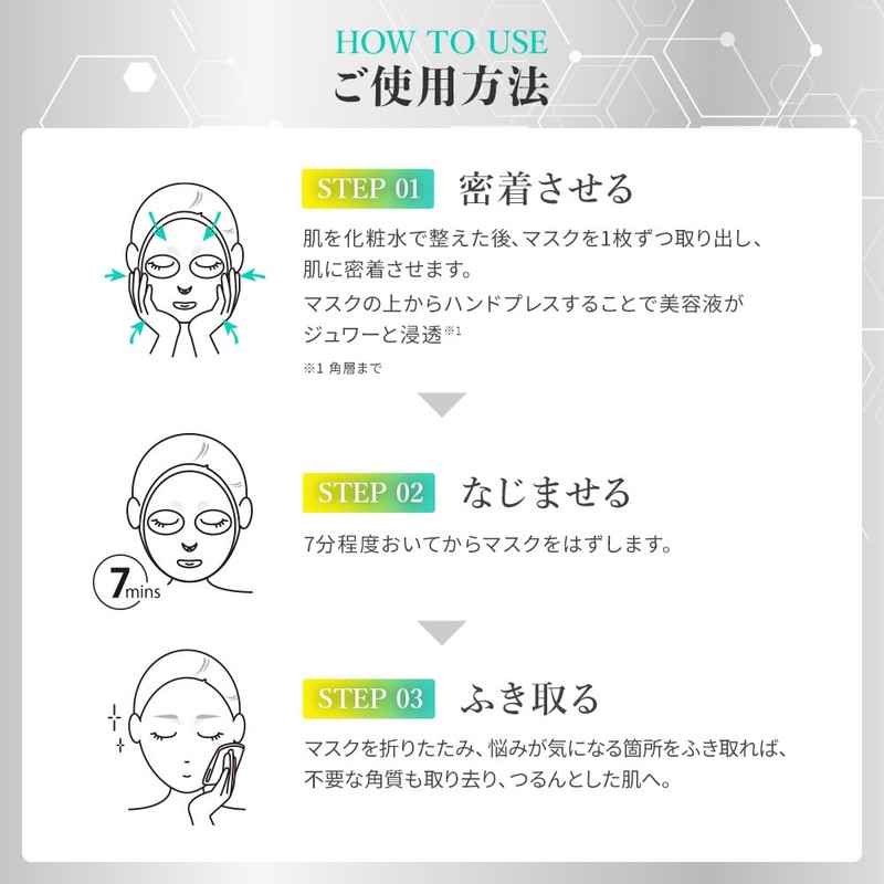 Melano CC + AZMask 7 Sheets (Vitamin C x Azelenic