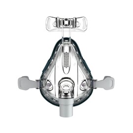 BMC | Mascarilla Oronasal F1B para CPAP y BiPAP | Almohadilla de Doble Capa | Incluye Arnés | Compatible con Todas las Marcas (Mediana)