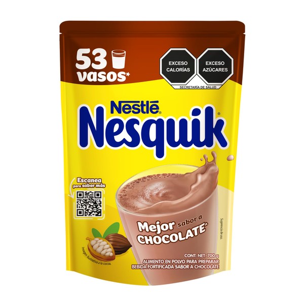 Nesquik, Polvo Sabor a Chocolate 700 g, 702 gramo, 1