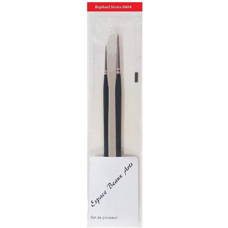 Raphael France Raphael Series 8404 Brush, Kolinsky Red Sand Brush,