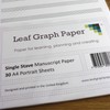 A4 Manuscript Music Paper Single Stave Staff - 30 Loose-Leaf