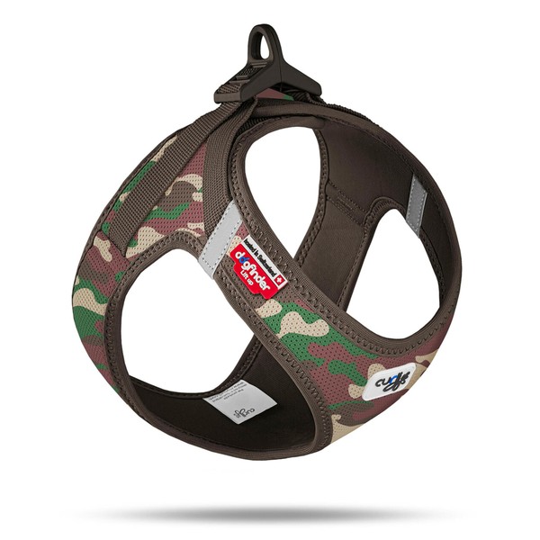 curli Vest Harness, Clasp, Air Mesh, Camo, 3XS