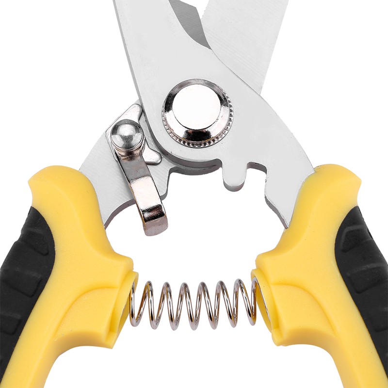 8" Stainless Steel Pruning Shears Cutter Home Gardening Plant Scissor