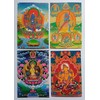 Buddhist Postcards Set of 4 Postcards