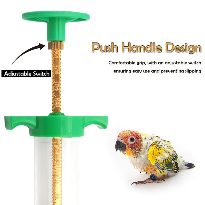 1 Set Small Bird Feeding Syringe Hand Feeding Tubes Kit