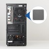 QUARKZMAN PC Dust Filter, 90 mm x 90 mm PVC