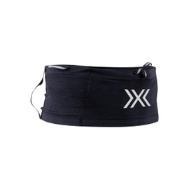 X-BIONIC High Performance Running Belt with Two Bottle Pockets for Hydration, Spacious and Safe Storage, Lightweight and Comfortable Fit - Black/White, S, black/white, S, X-Bionic Running Belt - X