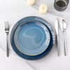 GBHOME Ceramic Dinnerware Sets for 4, 12 Pieces Stoneware Plates