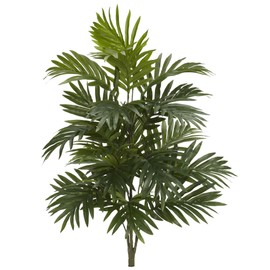 Nearly Natural 30in. Areca Palm (Set of 3) Artificial Plant, Green, 3 Count