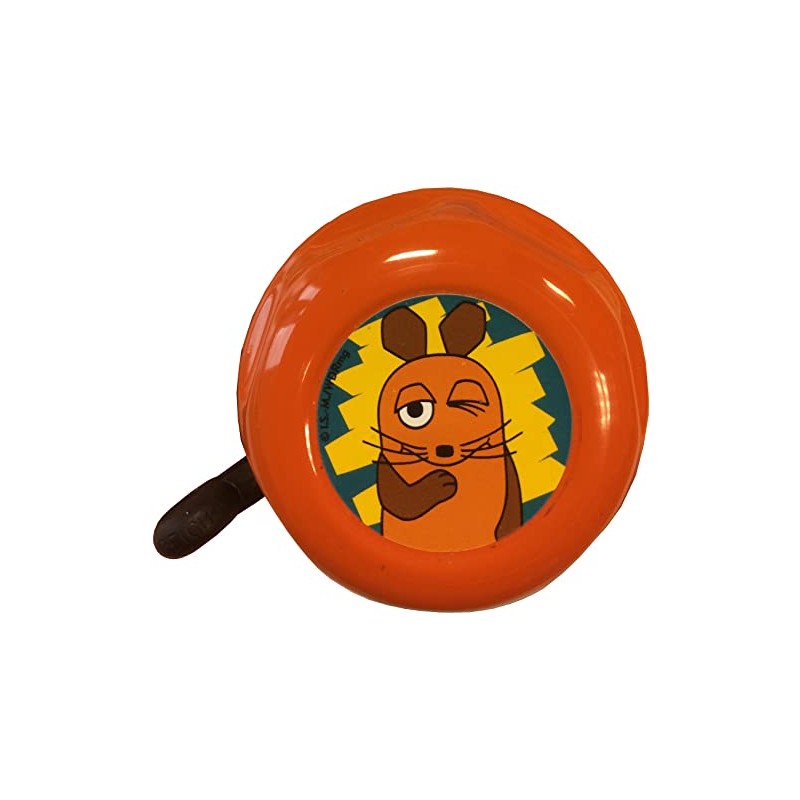 Bike Fashion The Mouse Children's Bell Orange One Size