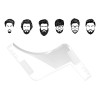 Peine Barba Bigote Para Maquina De Rasurar Y Navaja 3