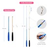 12PCS Interactive Kitten Toys, Retractable Indoor Cat Wand Toys with