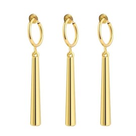 One Piece Zoro Anime Earrings For Women Men Zoro Cosplay-Just One Ear Piercing- Figure Earrings For Anime Lover - Color: Clip On Earrings