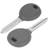 2Pcs Transponder Ignition Car Key with 46 Ceramic Chip Fit