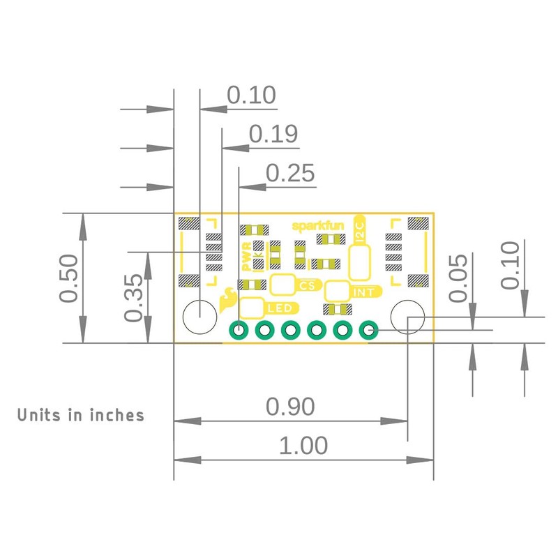 SparkFun Mini Human Presence and Motion Sensor - STHS34PF80 (Qwiic)