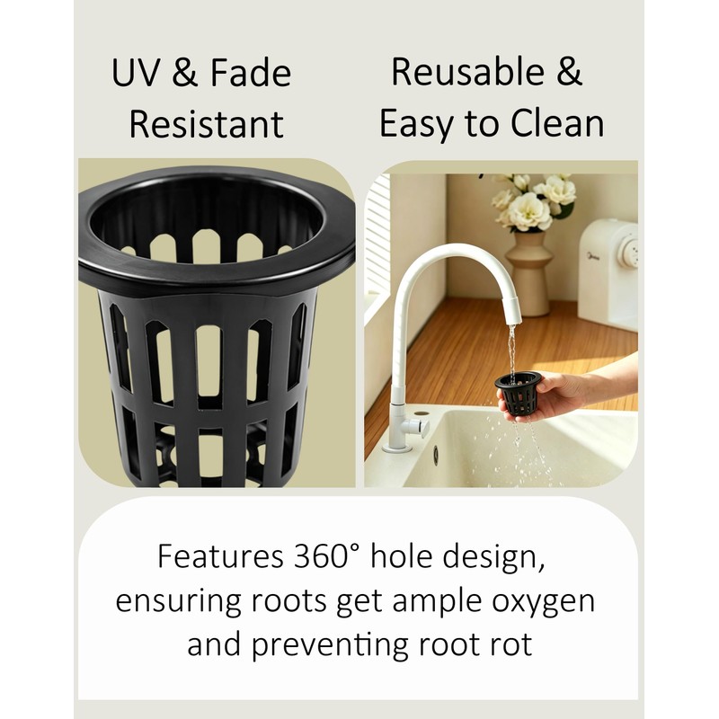 Natural Hydroponic Growing Kit for Soilless & Hydroponic Cultivation -