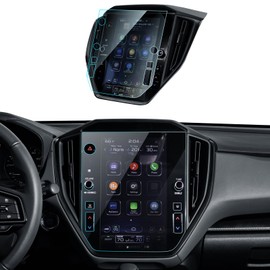 LANTU Car Screen Protector for 2024 2025 Subaru Crosstrek (Premium/Sport/Limited/Wilderness) Accessories Navigation Touchscreen Protector Film Tempered Glass HD Clear Anti-Glare 11.6''
