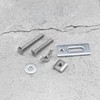 ECSiNG 8PCS T-Nut Compressor Clamps Kit Adjustable T-Track Mini Hold