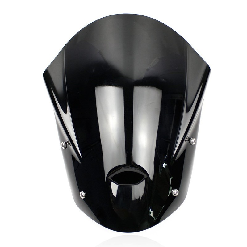 ABS Plastic Smoke MT09 FZ09 Windshield Windscreen Deflector w/Mounting Bracket