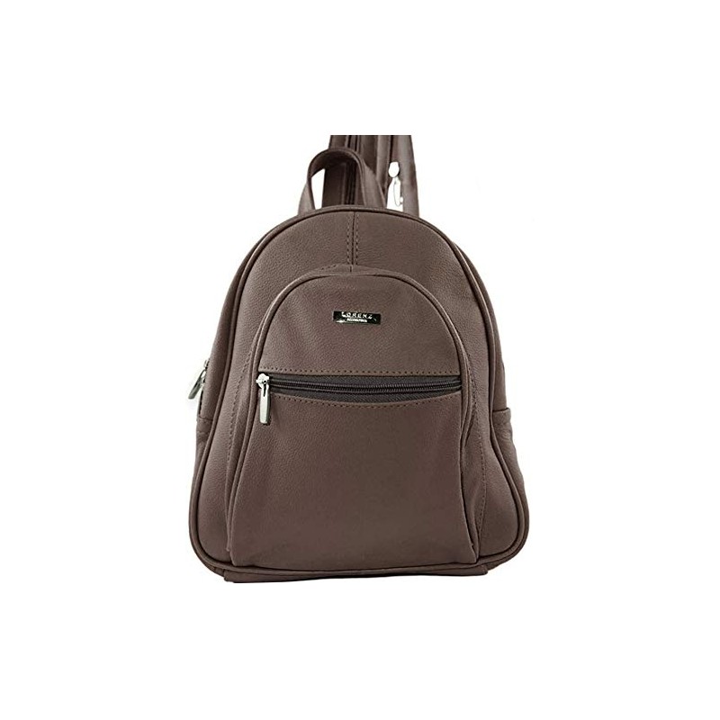 GENUINE LEATHER BACKPACK (3748) Brown