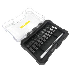 Surtek JEX11 Juego de exactos con mango de aluminio, 11 piezas