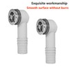 Qrity Pack of 2 Overflow Head, Overflow Sink, Overflow Pipes