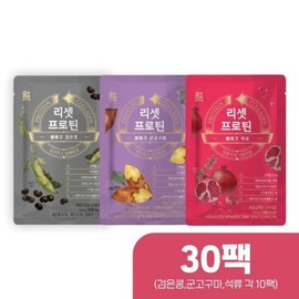 Reset Protein Shake 30 Packs (10 Packs of Black Beans + 10 Packs of Sweet Potatoes + 10 Packs of Pomegranates) / 리셋프로틴 쉐이크 30팩(검은콩10팩+군고구마10팩+석류10팩)
